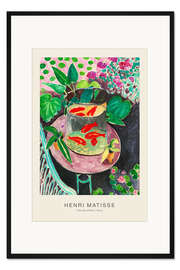 Gerahmter Kunstdruck The Goldfish, 1912 - Henri Matisse