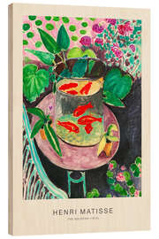 Wood print The Goldfish, 1912 - Henri Matisse