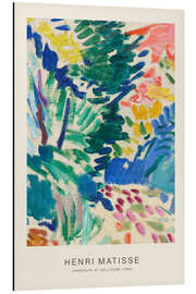 Aluminium print Landscape at Collioure I, 1905 - Henri Matisse - Henri Matisse