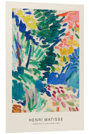 PVC print Landscape at Collioure I, 1905 - Henri Matisse