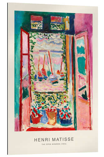Galleriprint The Open Window, 1905 - Henri Matisse