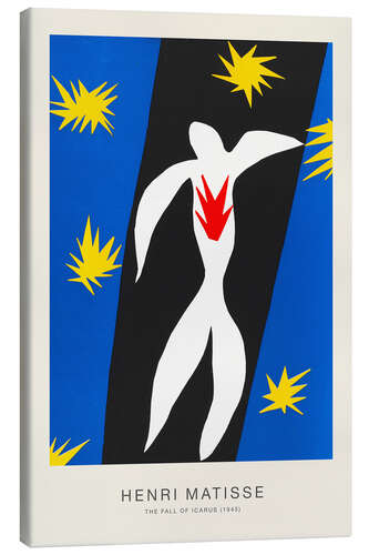 Canvas print The Fall of Icarus, 1945 - Henri Matisse