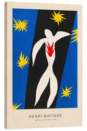 Wood print The Fall of Icarus, 1945 - Henri Matisse