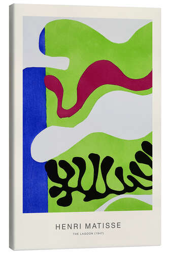 Canvas print The Lagoon, 1947 - Henri Matisse