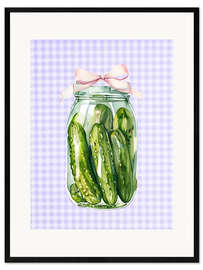 Framed art print Pickles - Sisi And Seb