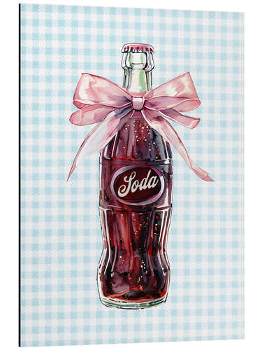 Aluminium print Soda
