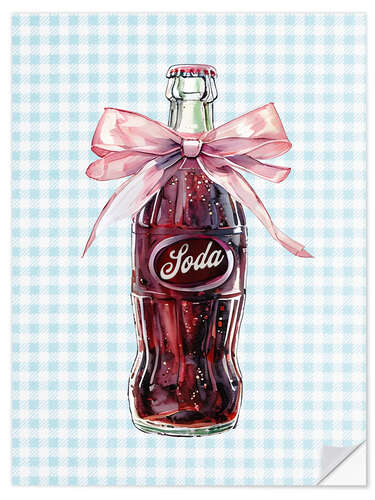 Wall sticker Soda