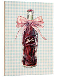 Holzbild Soda - Sisi And Seb