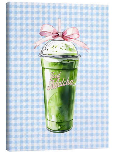 Canvas print Iced Matcha