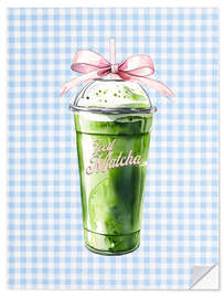 Wall sticker Iced Matcha - Sisi And Seb