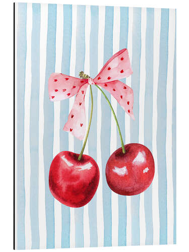 Aluminium print Cherry