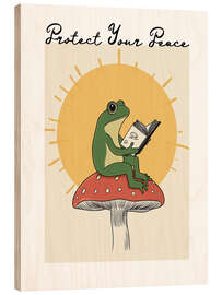 Print på træ Protect Your Peace - Sisi And Seb