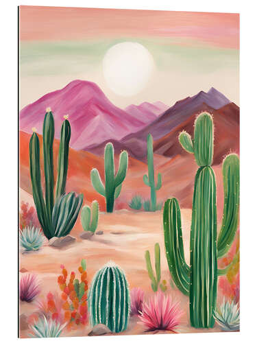 Gallery print Cactus desert