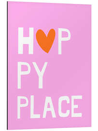Tableau en aluminium Happy place - Ohkimiko