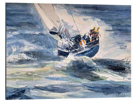 Magnettafel Stürmische Wellen