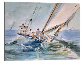 Gallery print Sailing together