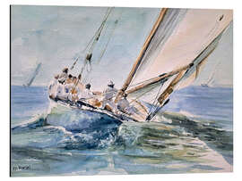 Magnettafel Zusammen segeln