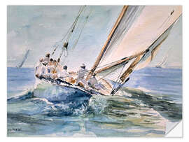 Sticker mural Sailing together - Matthias Kriesel