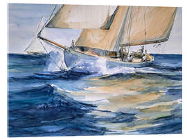 Acrylic print I am sailing