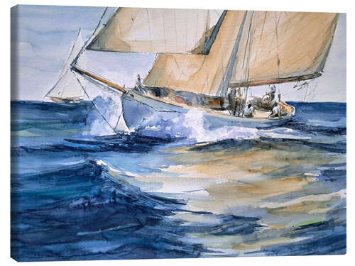 Canvas print I am sailing