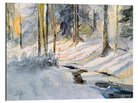 Magnettafel Winterlicht