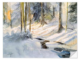 Wandsticker Winterlicht