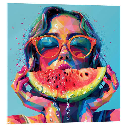 Acrylic print Summer Enjoyment