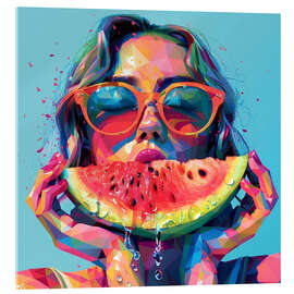 Acrylic print Summer Enjoyment - Maria Tuzhilkina