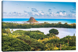 Quadro em tela Kaneohe Bay in Oahu Island - Chiara Salvadori