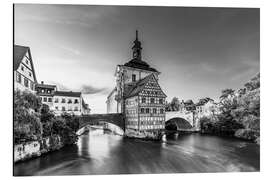 Tableau en aluminium Old Town Hall in Bamberg - Dieterich Fotografie