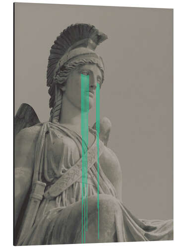 Aluminium print History is waiting