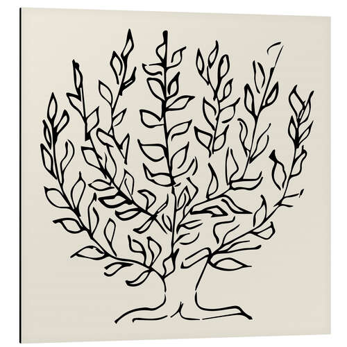 Aluminiumsbilde The Plain Tree, 1951 - Henri Matisse
