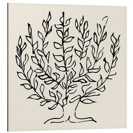 Aluminiumsbilde The Plain Tree, 1951 - Henri Matisse