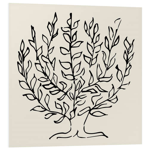 Foam board print The Plain Tree, 1951 - Henri Matisse