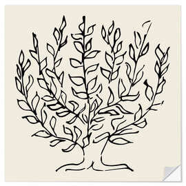 Wall sticker The Plain Tree, 1951 - Henri Matisse
