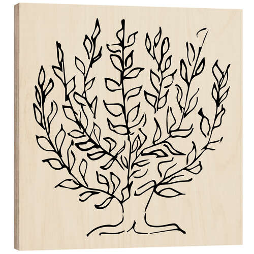 Holzbild Der schlichte Baum, 1951 - Henri Matisse