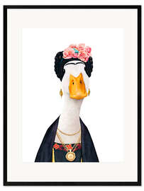 Gerahmter Kunstdruck Duck Frida