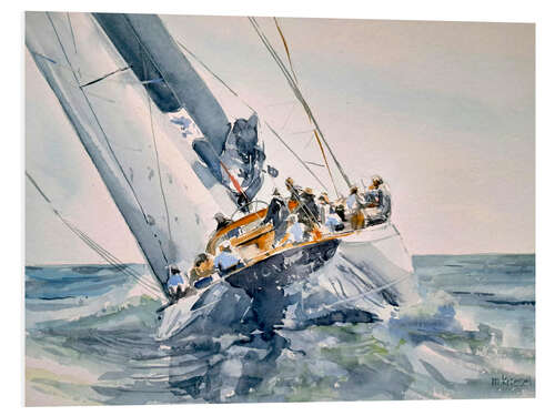 Foam board print Regatta - Lionheart