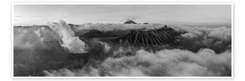Poster Mount Bromo panorama, Indonesia