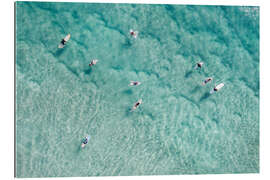 Gallery Print Surfer warten auf die Welle