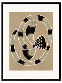 Gerahmter Kunstdruck Zarte Blüte III