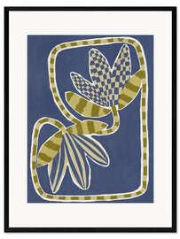 Gerahmter Kunstdruck Zarte Blüte IV