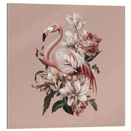 Gallery print Vintage Flamingo