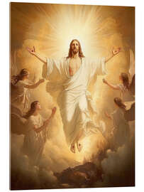 Stampa su vetro acrilico Easter Resurrection Jesus - TAlex