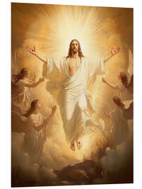 Foam board print Easter Resurrection Jesus - TAlex