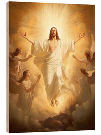 Obraz na drewnie Easter Resurrection Jesus - TAlex