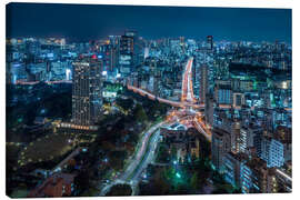 Canvas-taulu Tokyo at night