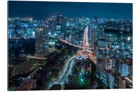 Gallery print Tokyo at night