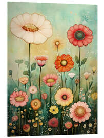 Obraz na szkle akrylowym Summer Flowers