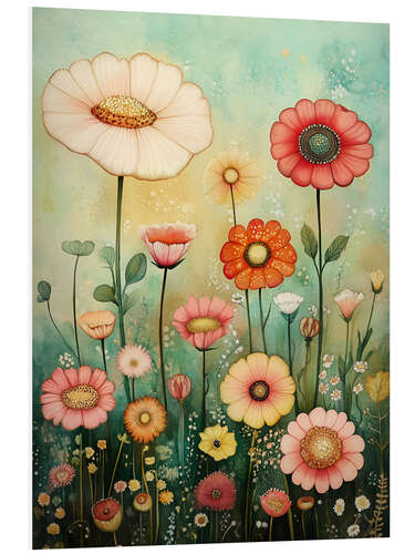 PVC-tavla Summer Flowers